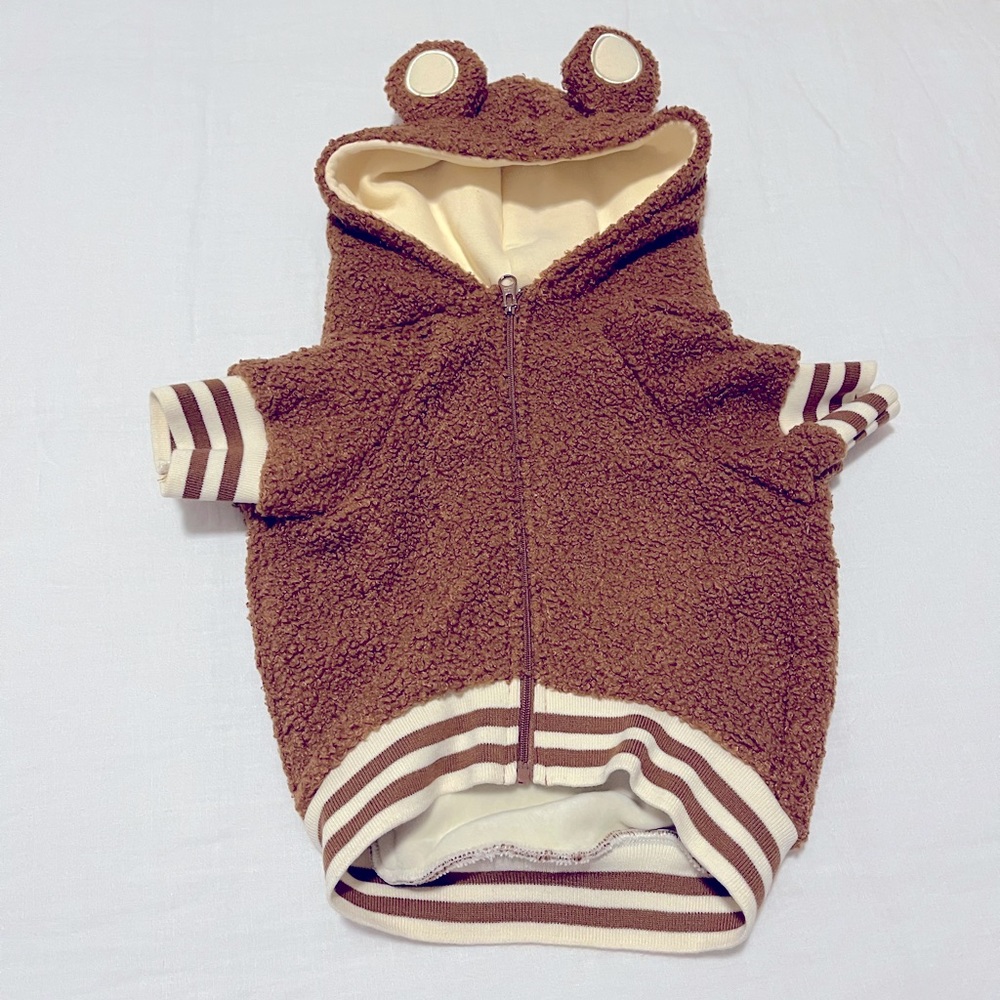 Frenchie Bulldog Teddy Hoodie